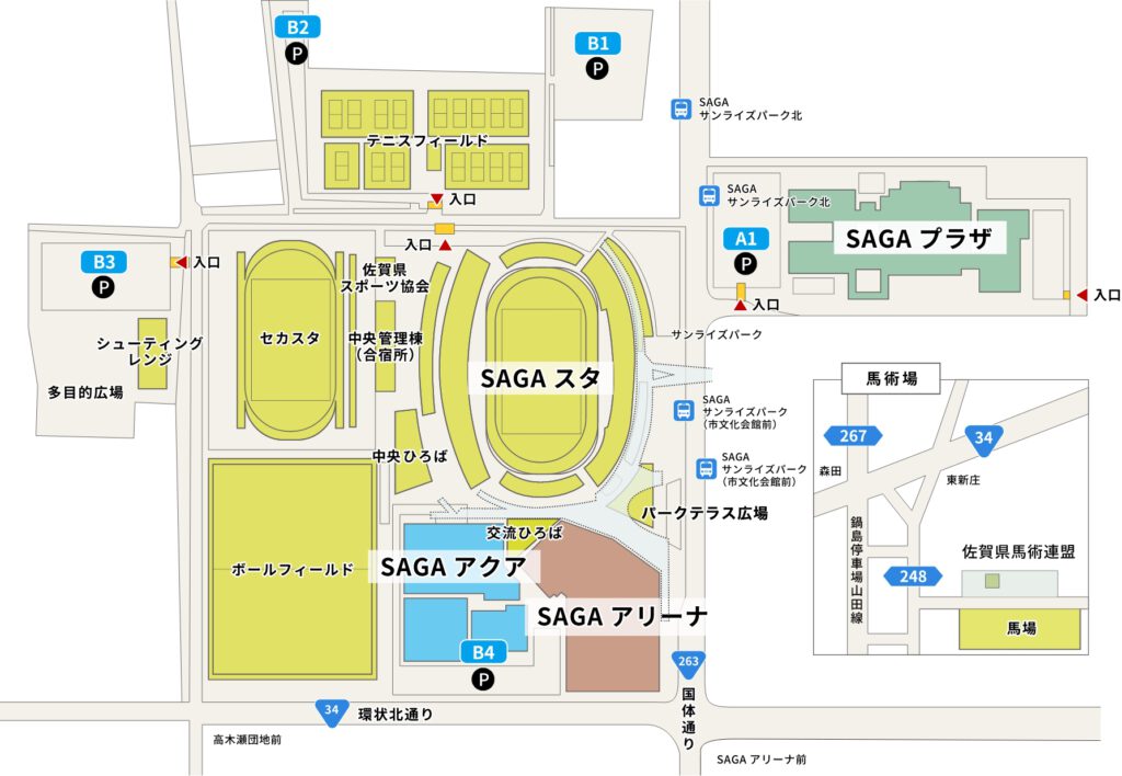 施設配置図